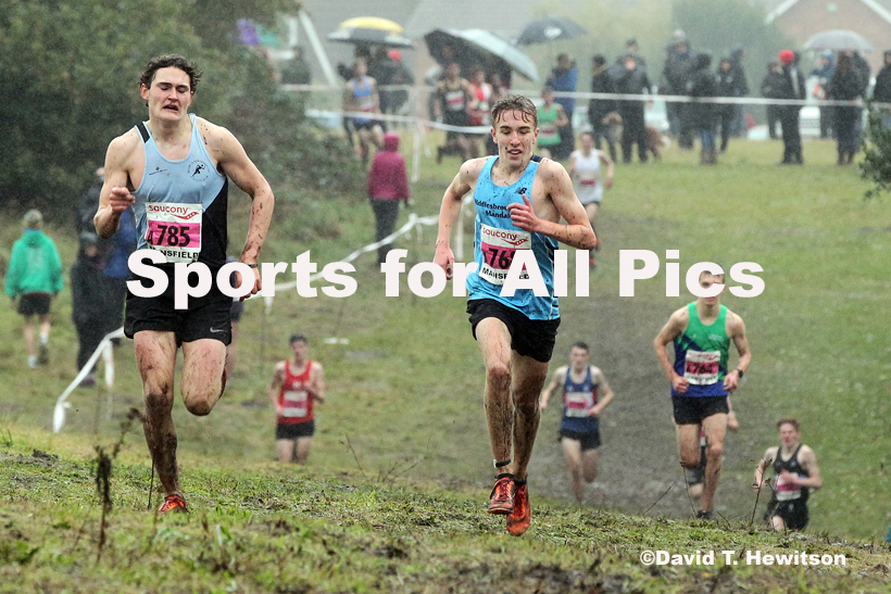 Mens under-17s, National Cross Country Relay Champs., Berry Hill Park, Mansfield.  Photo: David T. Hewitson/Sports for All Pics